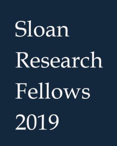 Sloan Research Fellows 2019